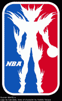 Логотип NBA с Алканфелем - by Cannibal