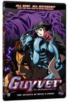 5 DVD anime cover Guyver TV The Secrets Of Relic's Point